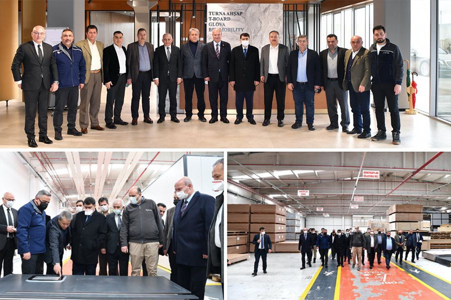 Ankara'da ki fabrikamızda değerli misafirlerimizi ağırladık.